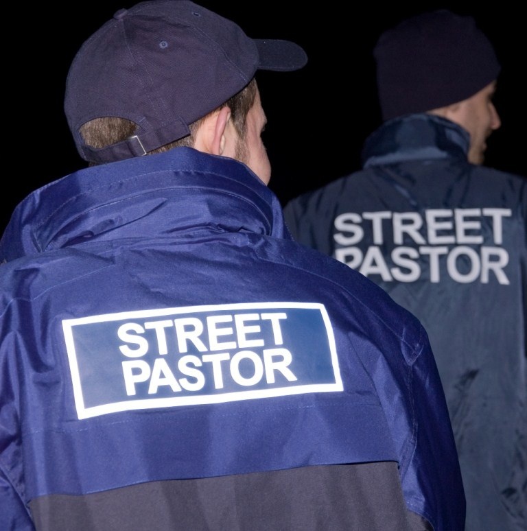 Street Pastors in uniform